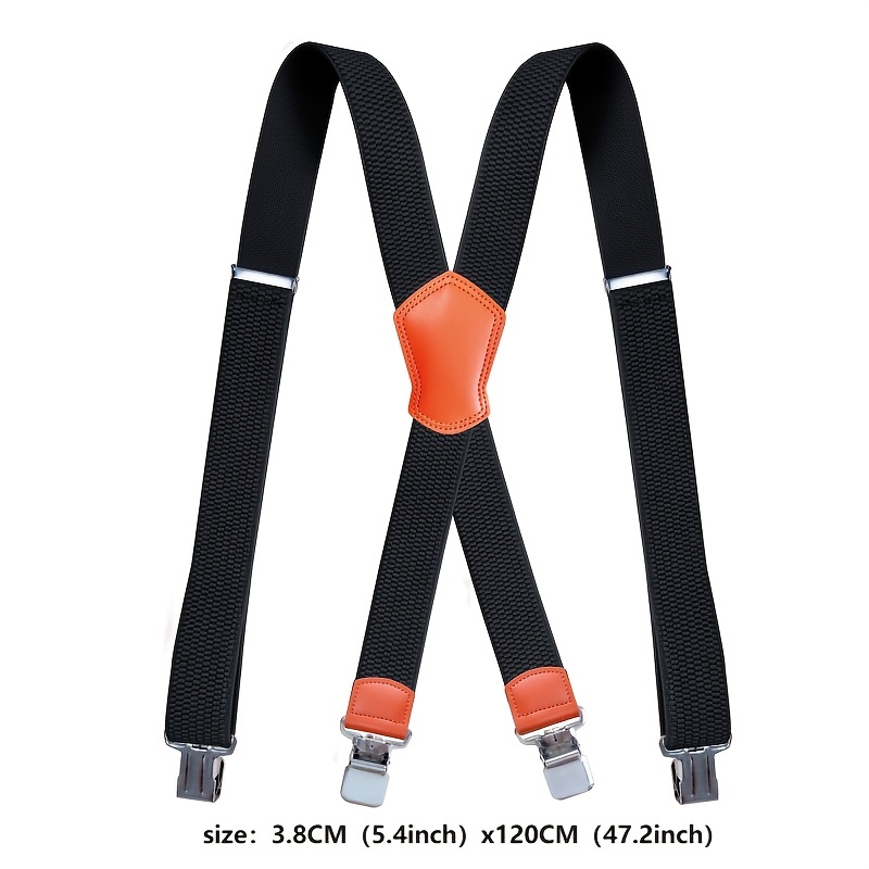 Men's Adjustable High Elasticity Suspenders For Trousers Braces