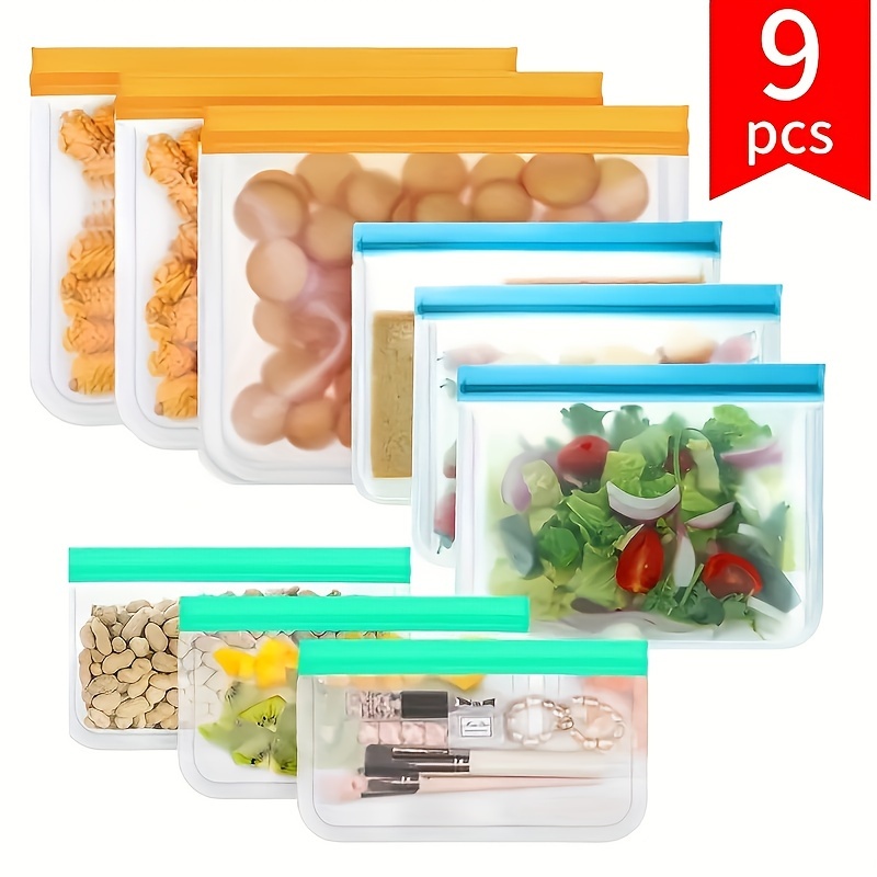 Reusable Leakproof Food Storage Bag For Nut Grain Vegetable - Temu