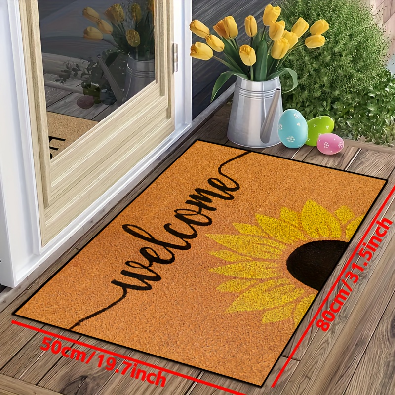 Funny Letter Print Doormat Non Slip Resist Dirt Door Rugs For Entrance  Front Door Outside Entry Porch Mats With Slip Rubber Back Novelty Gift Mat  Family Housewarming Gift 1pc 