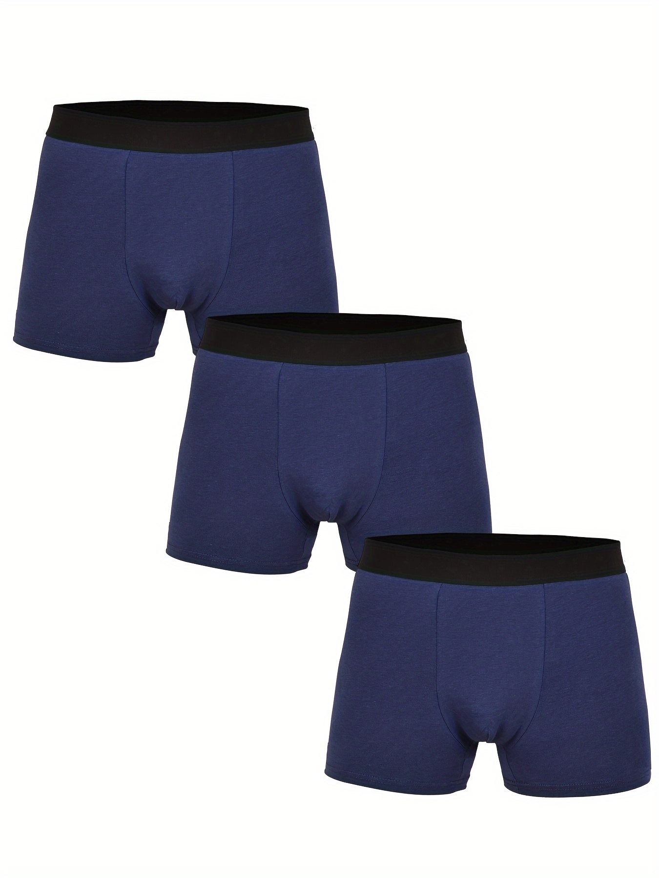 Tapout Boxer Briefs Solid Cotton Spandex Underpants (Men's) 6 Pack