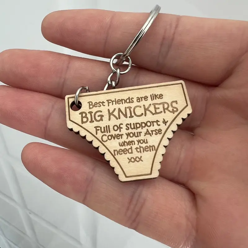 Big Knickers Friendship Keyring Perfect Gifts Christmas New - Temu Canada
