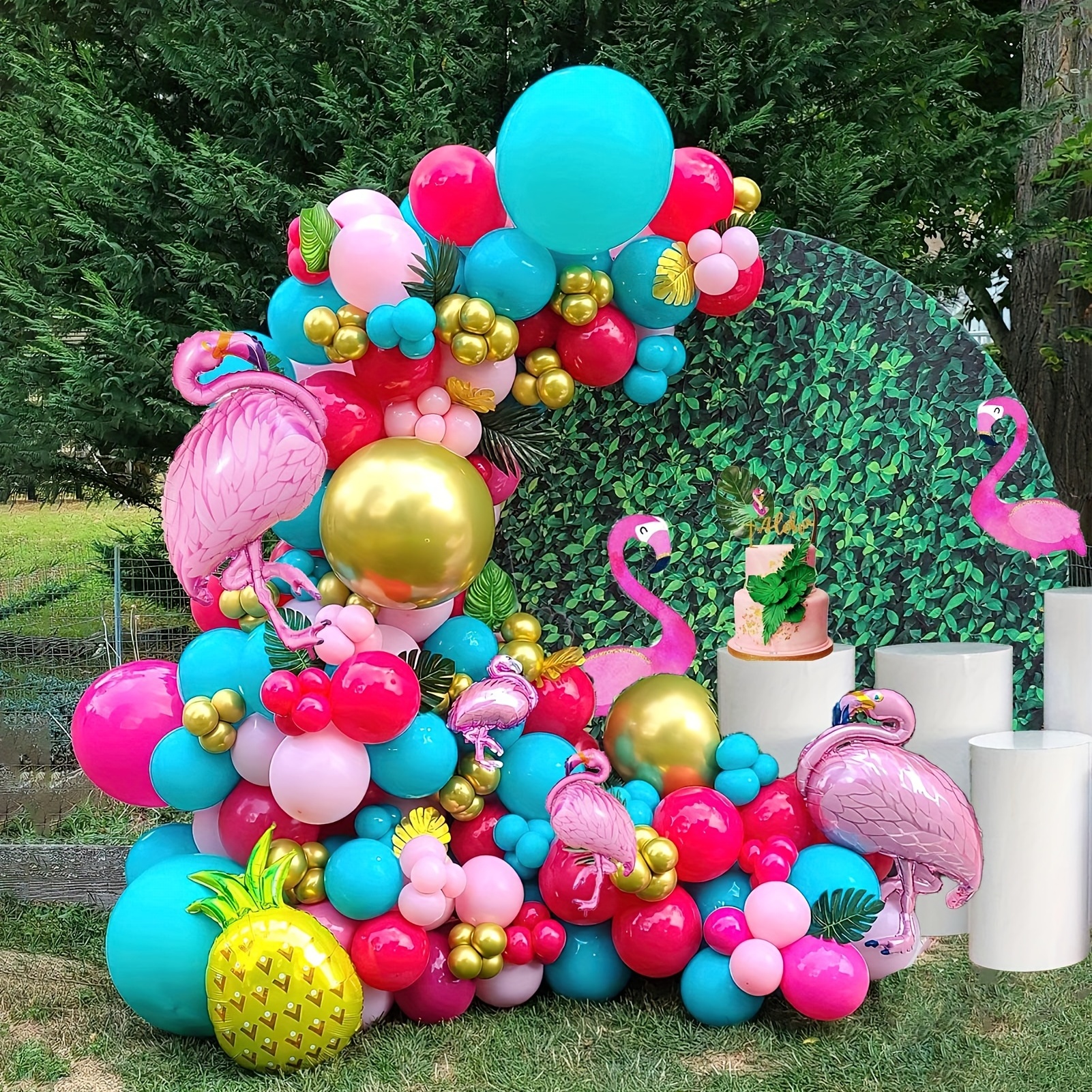 Arco globos Colores  Pool party decorations, Party decorations, Color