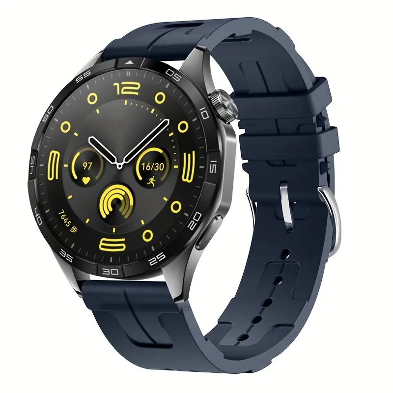 Sports Rubber Strap Huawei Watch Gt4 Pro Silicone - Temu