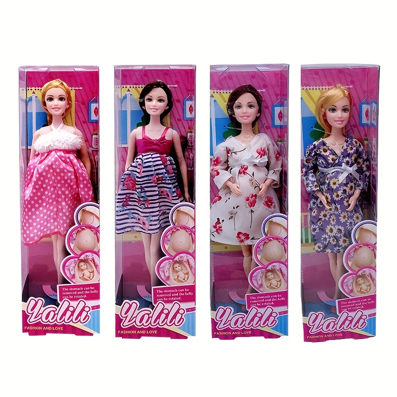 Vestido para boneca barbie, vestido rosa quente, roupas para casamento,  boneca e véu, princesa, roupa de festa para boneca barbie 1/6 - AliExpress