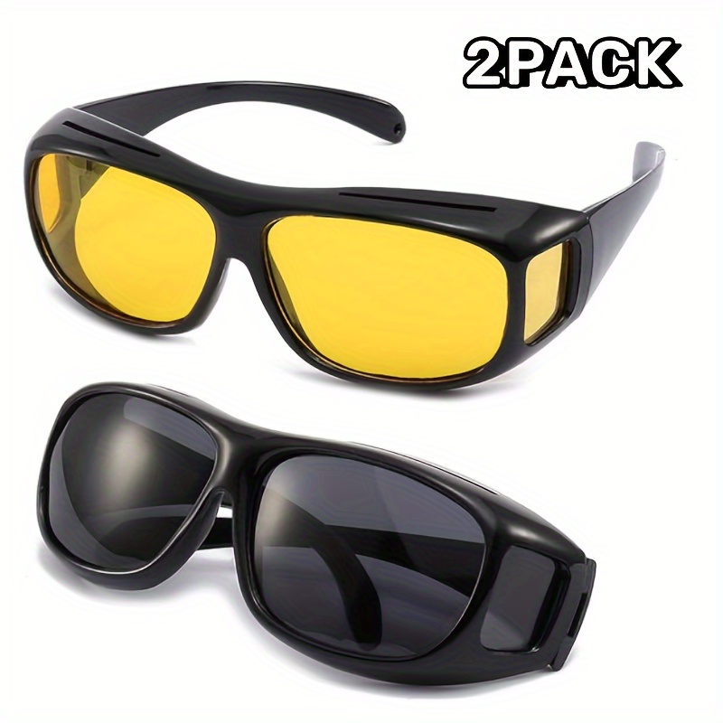 Premium Cool Rimless Square Lens Polarized Night Driving