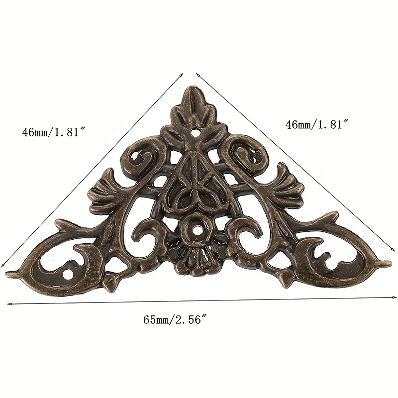 Iron Furniture Corner Protectors Decorative Metal Corner - Temu