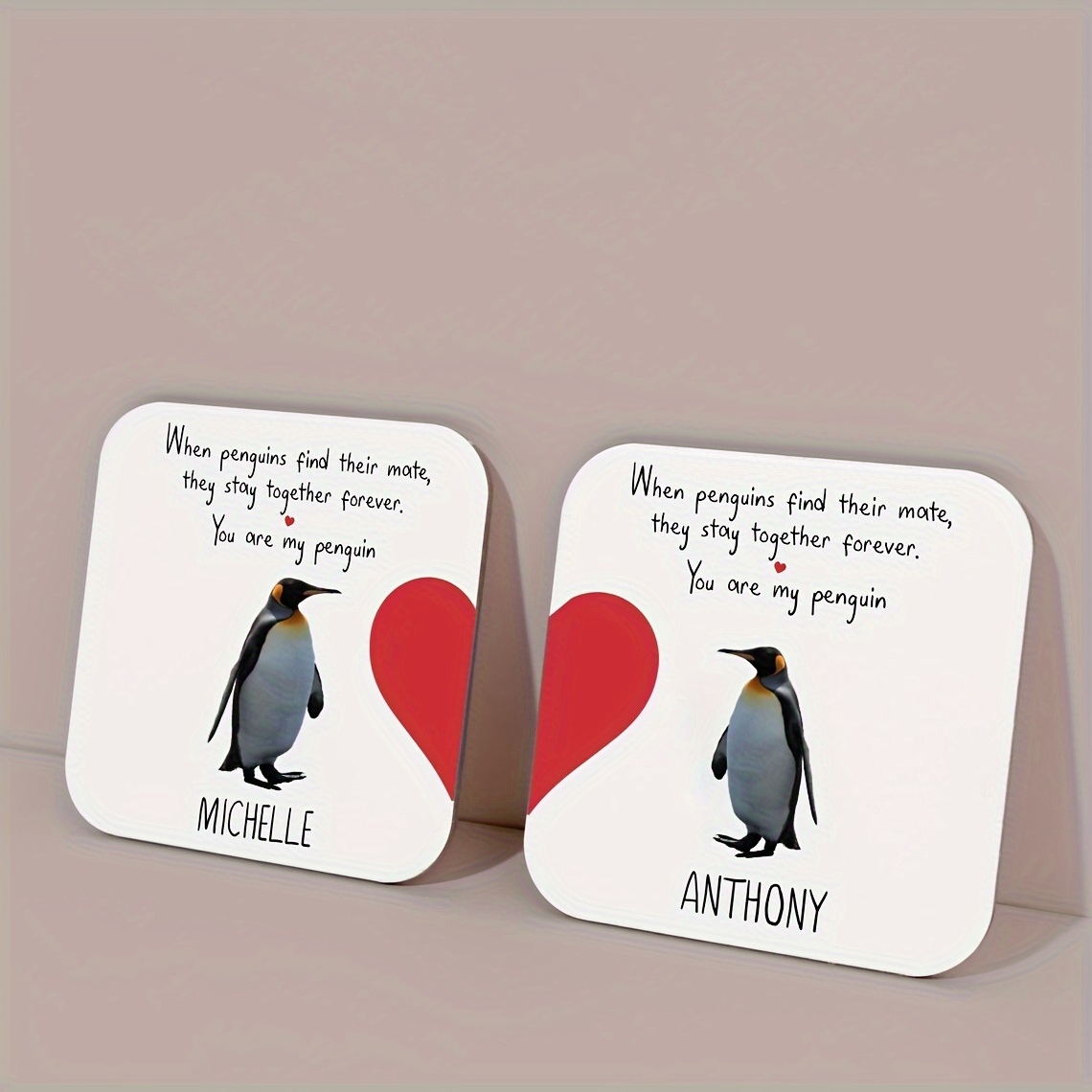 Valentine's Day Gifts For Boyfriend Cute Couple Penguin - Temu