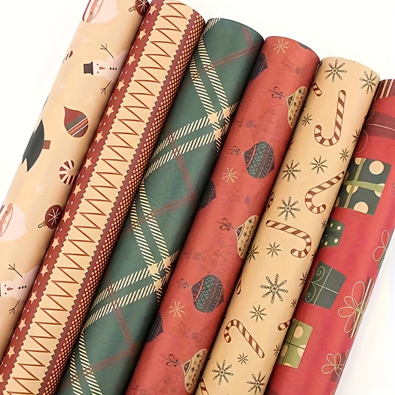 Christmas Wrapping Paper Gift Wrapping Birthday Gift Wrapping Paper  Stamping Gift Wrapping Paper Birthday Party Holiday Wrapping Paper Book  Wrapping Paper - Temu