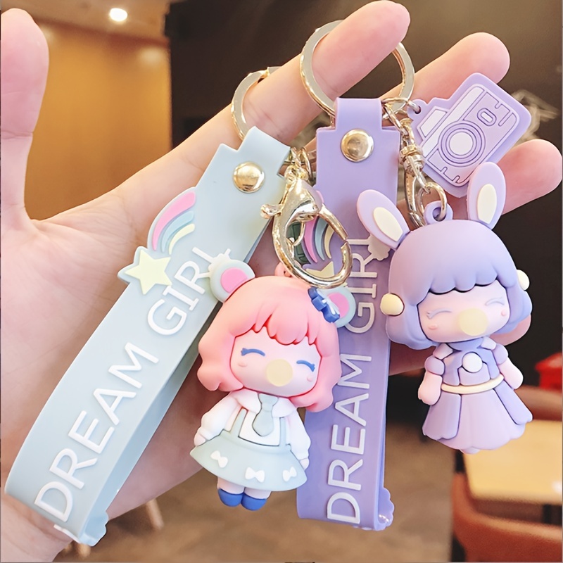 Kawaii Phone Charm Cute Pastel Sweets Keychain Phone Charm Keychain Keyring  Gift Anime Keychain Phonecharms 