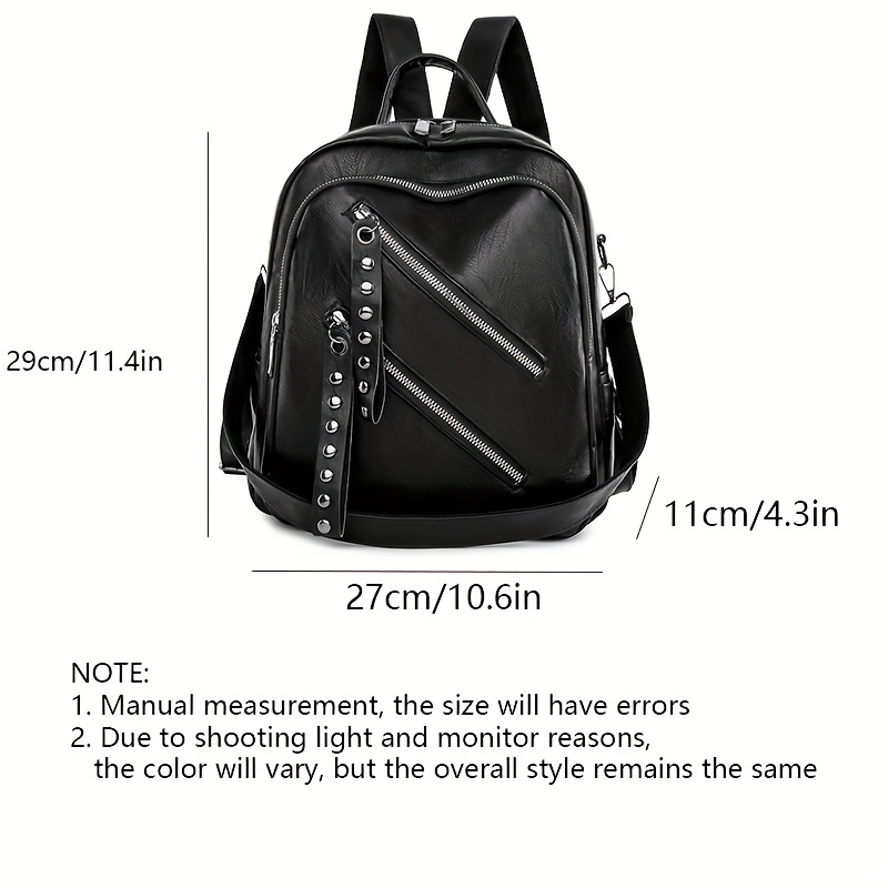 Vintage Geometric Convertible Backpack, Anti-theft Preppy School Bag,  Women's Casual Daypack & Purse - Temu