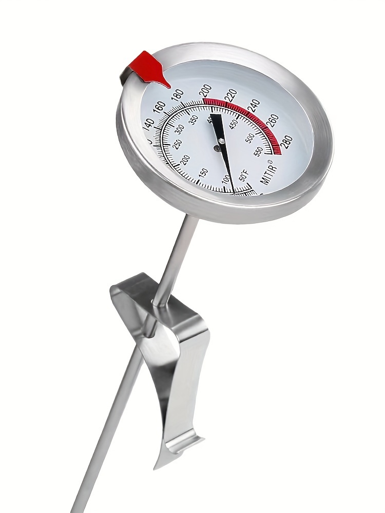 thumbnail image 2 of For Oil 2 Pack Candy & Oil Frying Thermometer - 8 Inch Probe With Clip For Candy Making & Deep Frying Deep Fryer Thermometer 2 of 9