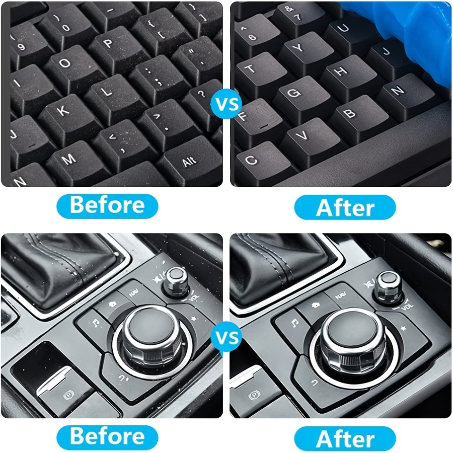 TeSabMi Cleaning Gel Car Accessories Car Cleaning Kit Car Detailing Kit  Automotive Dust Car Crevice Cleaner Air Vent Interior Detail Removal Putty  Cleaning Keyboard Cleaner for Car Vents, PC - Coupon Codes
