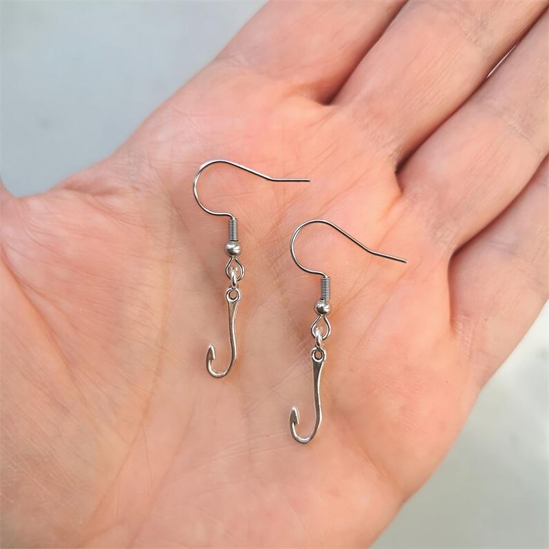 Fishhook Earrings - Temu