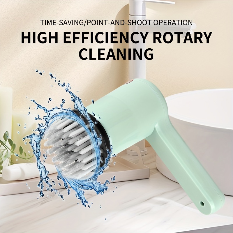 Electric Rotary Scrubber Cleaning Brush Shower Handheld - Temu