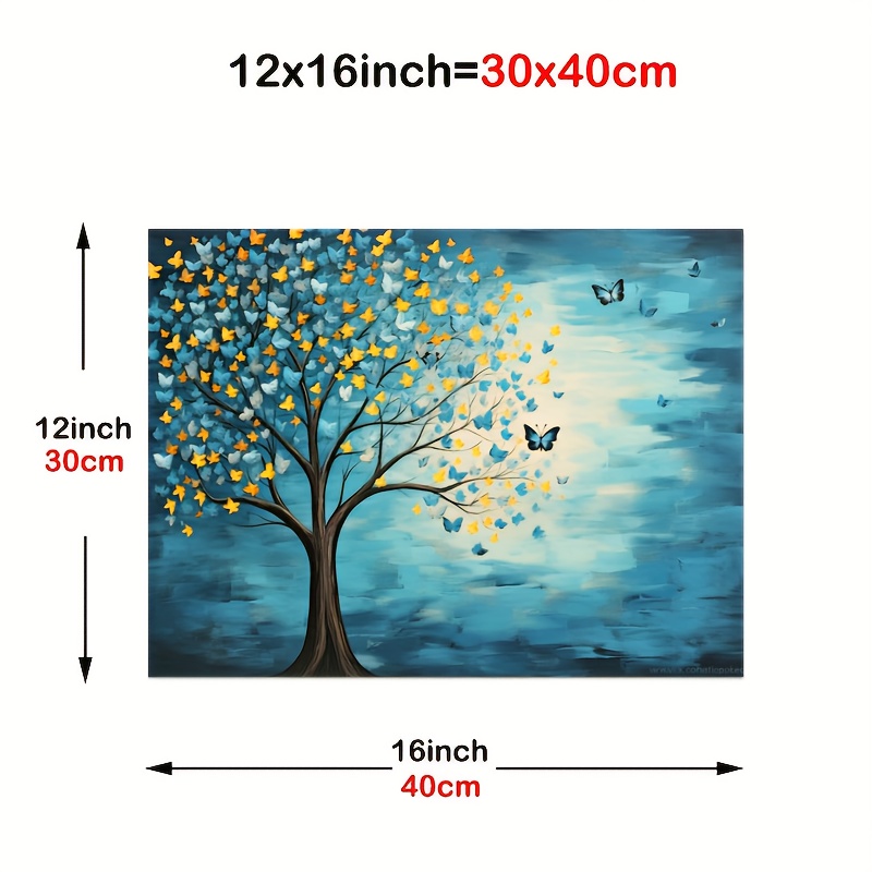 Tree Printed Canvas Wall Art Painting 30x 40