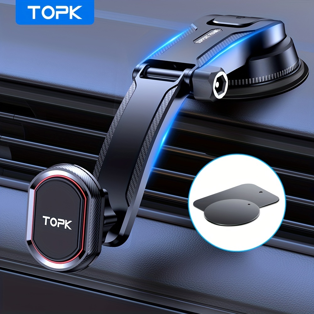 Handyhalterung Auto TOPK Handyhalterung Auto Magnet mit Starker