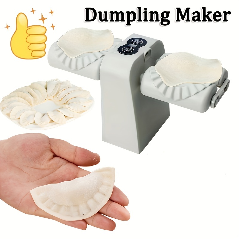 Electric Dumpling Maker Machine, Double-head Electric Automatic