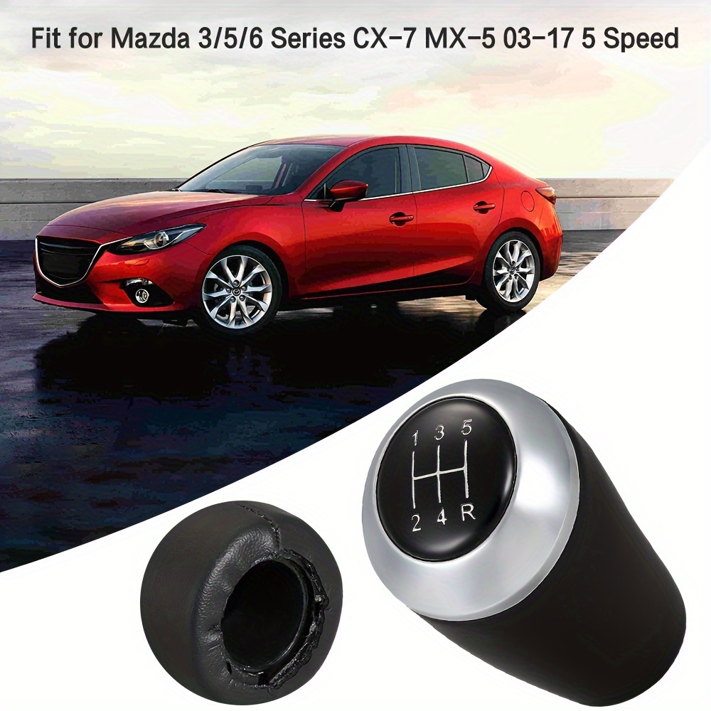 Auto Schaltknauf Abdeckung Trim für Mazda 2 3 6 Cx-3 Cx-4 2016