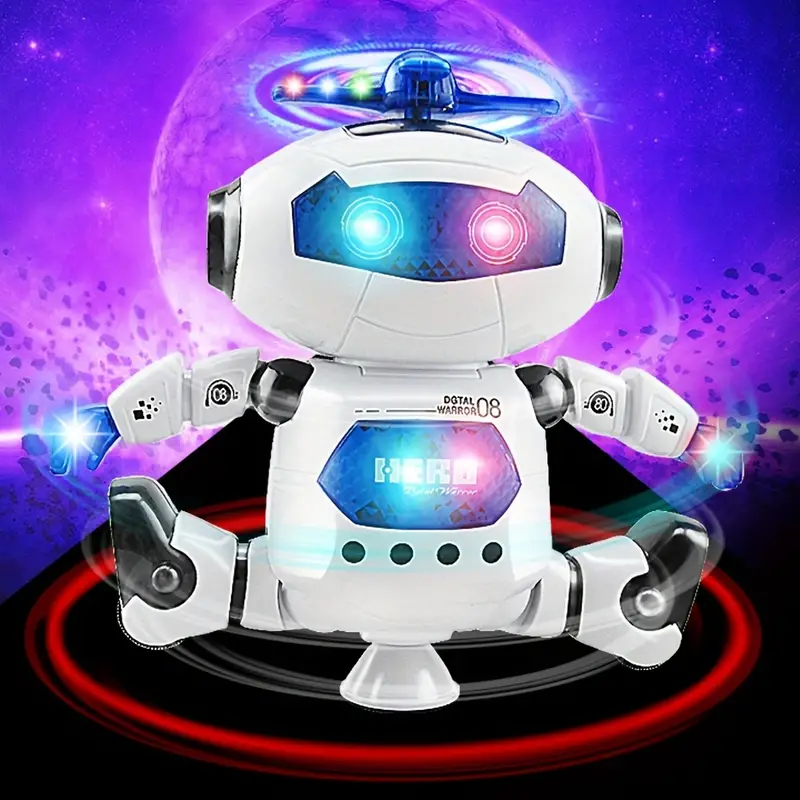 ダンシングロボットエレクトリックユニバーサルサウンドライトチルドレンズトイダンシングロボット - おもちゃ・ゲーム - Temu Japan