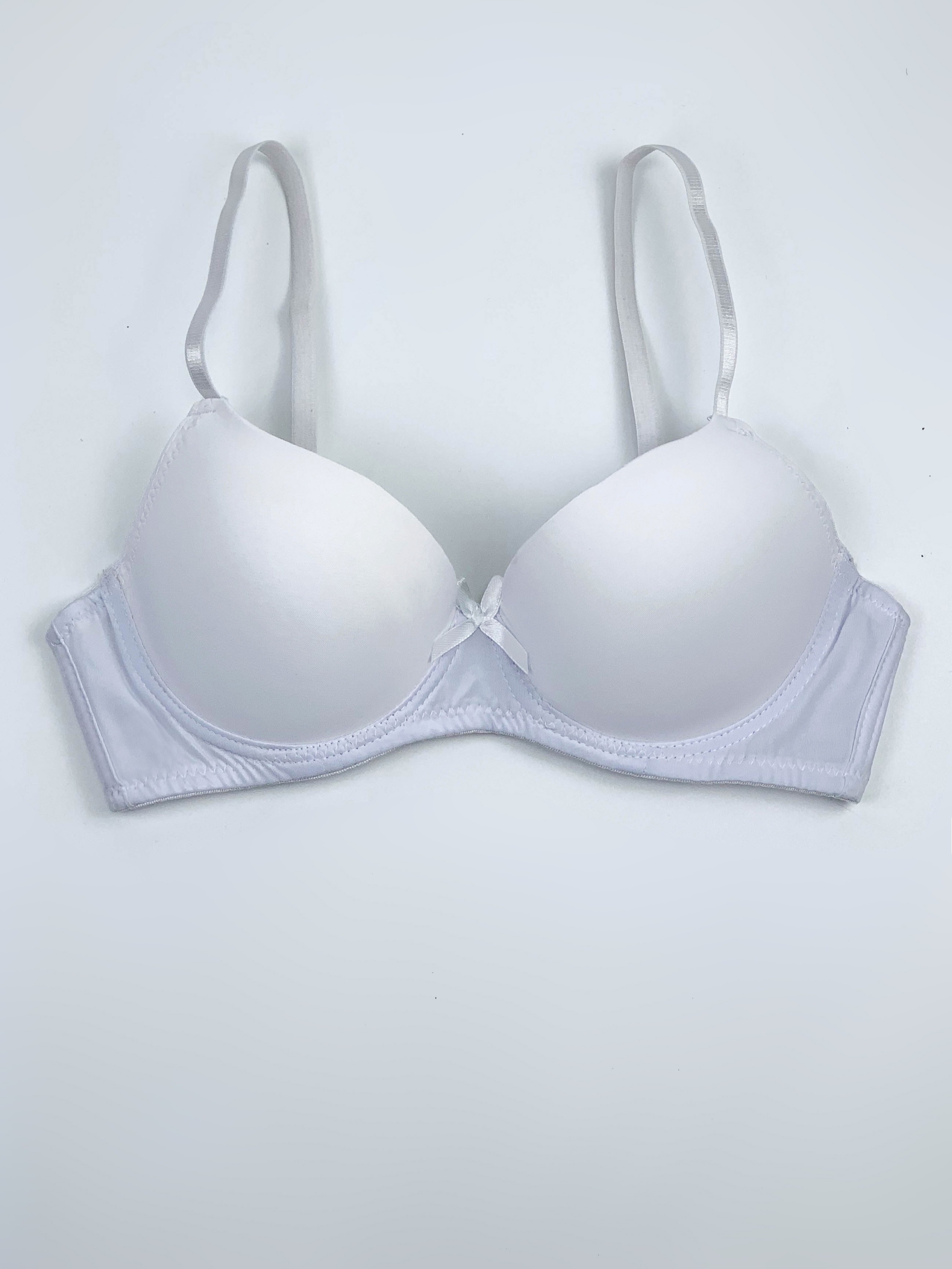 2 Pack Seamless Moulded Ribbed Bras - Matalan