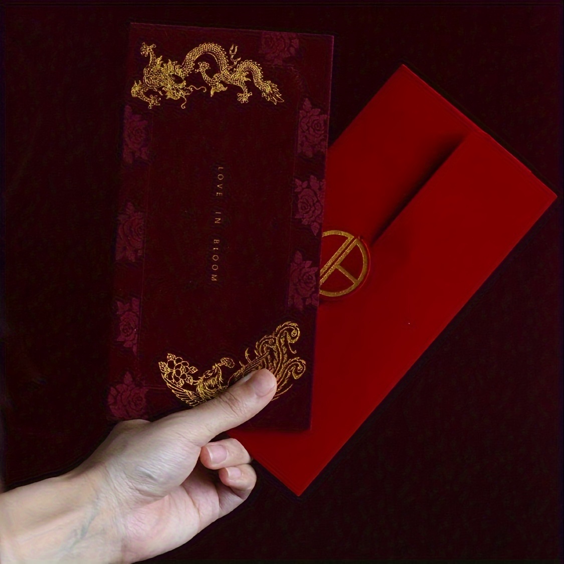 Enveloppe De Cadeau Du Nouvel An Japonais De L'année Du Dragon