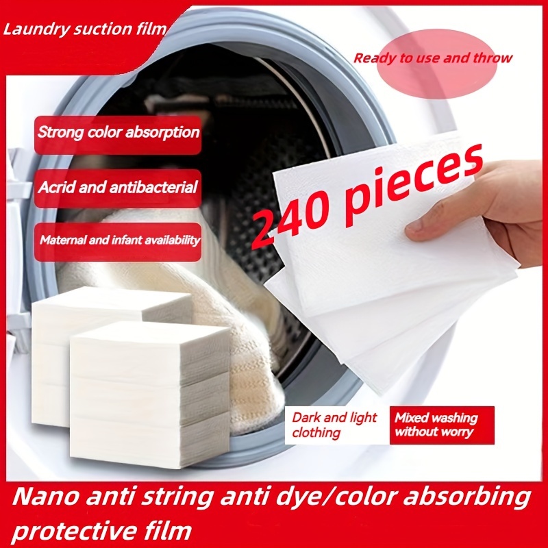 300pcs Color Catcher Sheet Washing Machine Proof Color Absorption