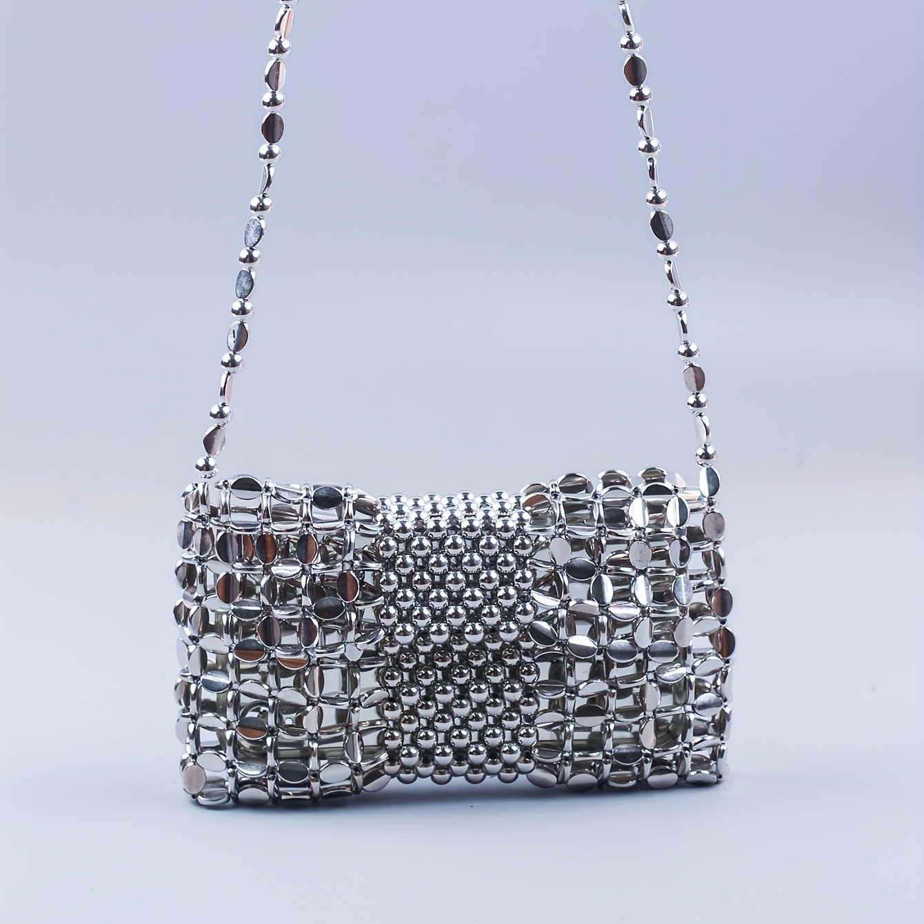 Mini Beaded Crossbody Bag, Trendy Bowknot Evening Purse, Women's Glitter  Handbags For Party Club Wedding - Temu