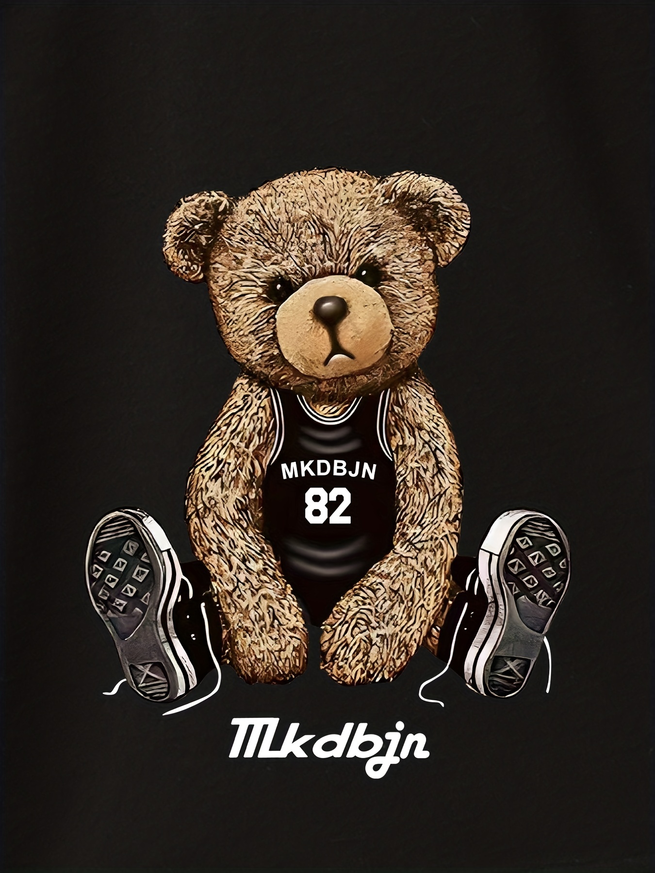 DOMREBEL Basketball Teddy T-Shirt