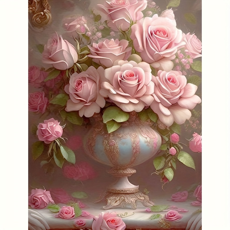 Flower Vase Embroidery Kit