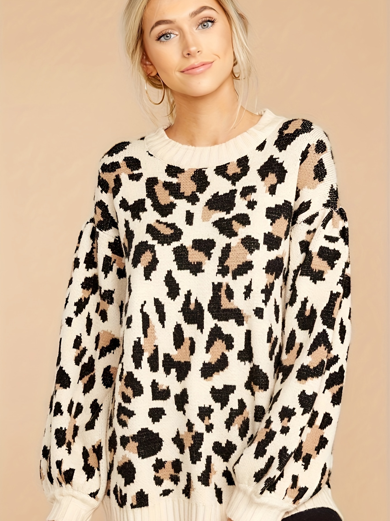 Entro on sale leopard sweater