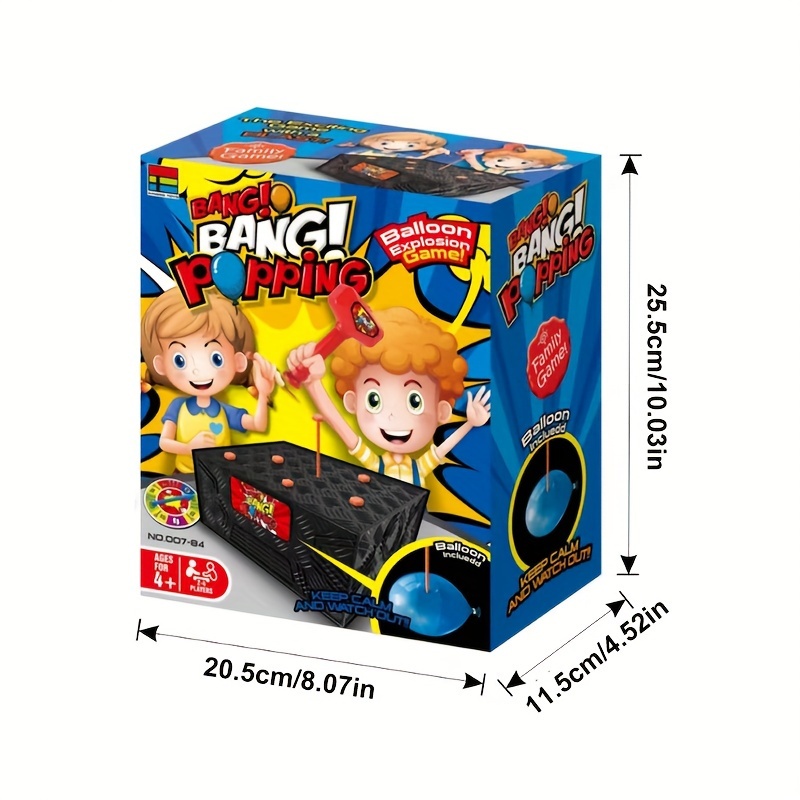 Wack-A Balloon Game Box, Bang Poping Balloon Game, Funny Party