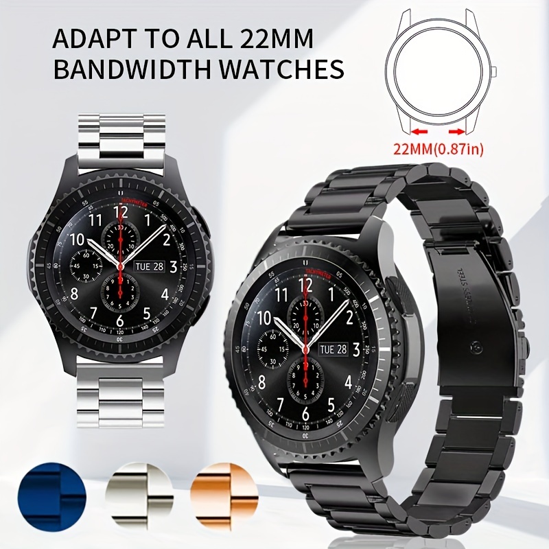 Titanium Metal Strap For Amazfit GTR 4 GTR4 / 2 3 Pro/GTR 47mm Replacement  Band 22mm Watchband Bracelet Accessories
