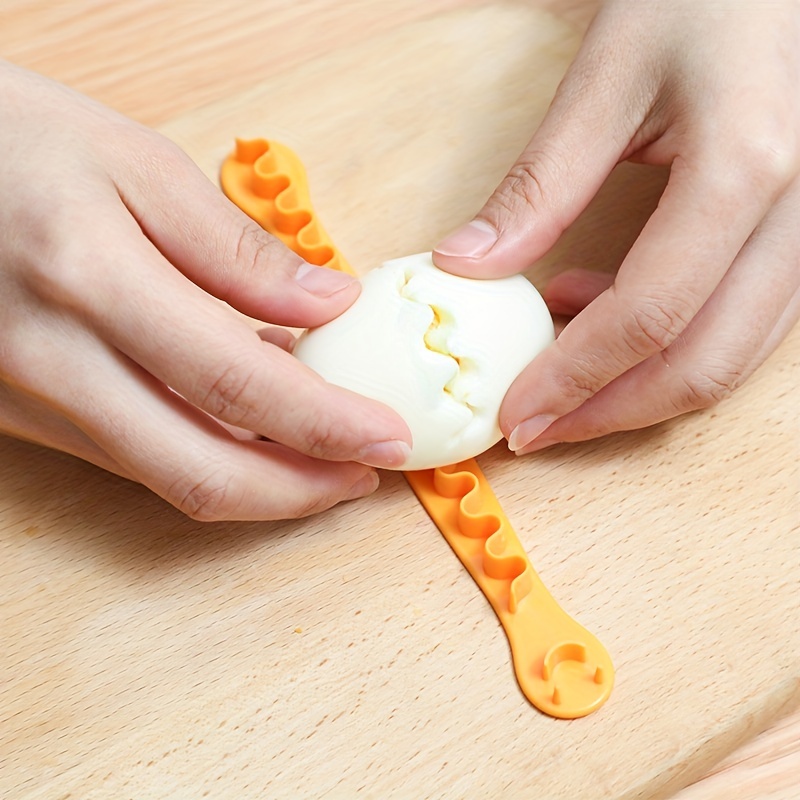 Plastic Egg Cutter Egg Divider Egg Chopper Fancy Slicer - Temu