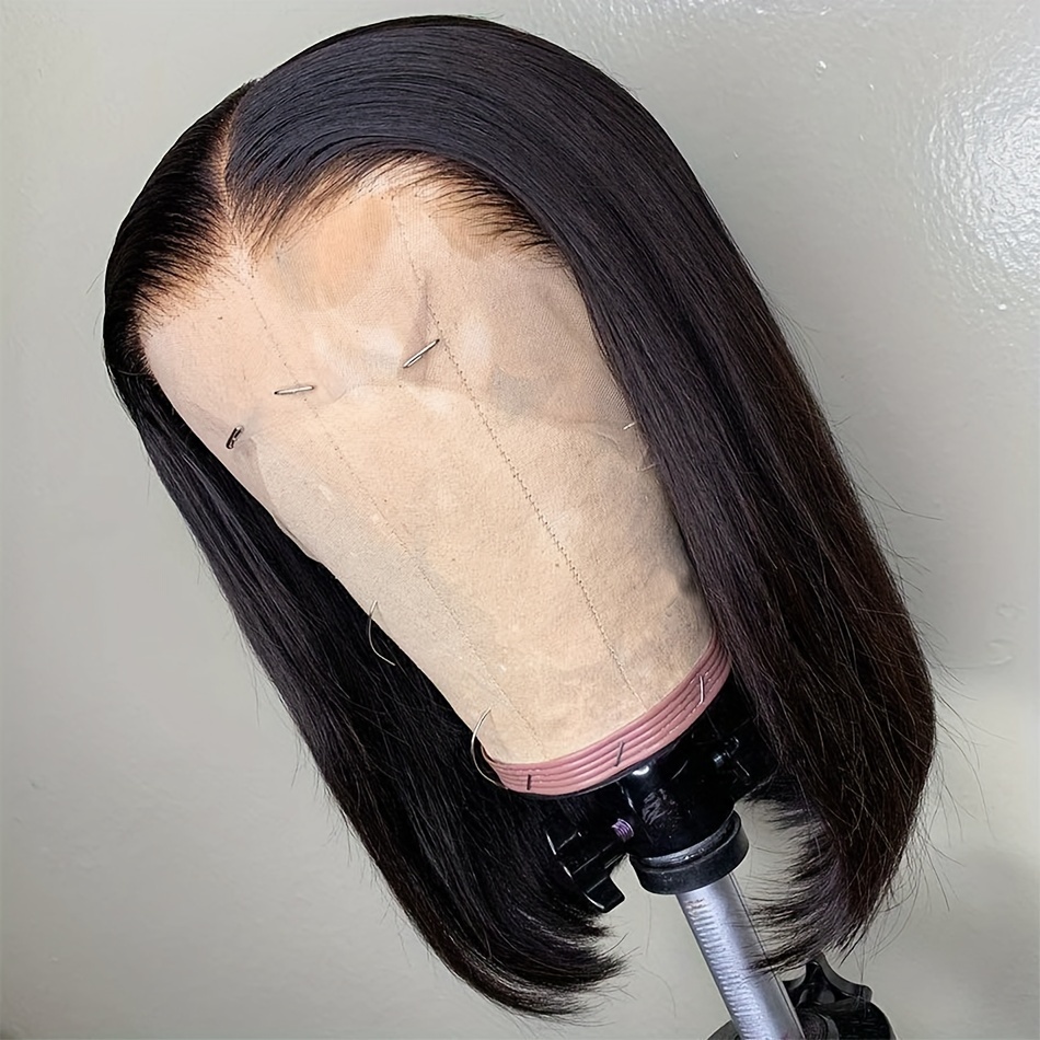 Asymmetrical bob deals wig human hair