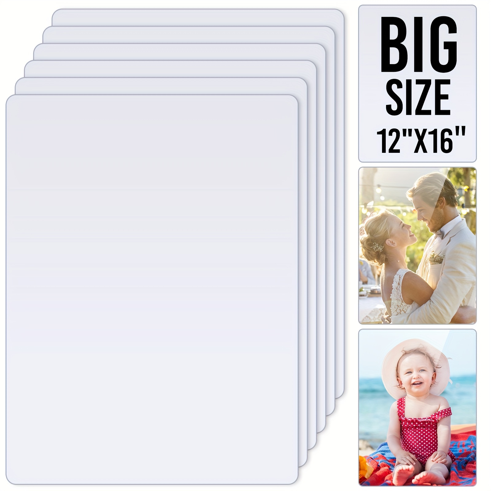 Sublimation White Polymer Plate Sublimation White 10 inches
