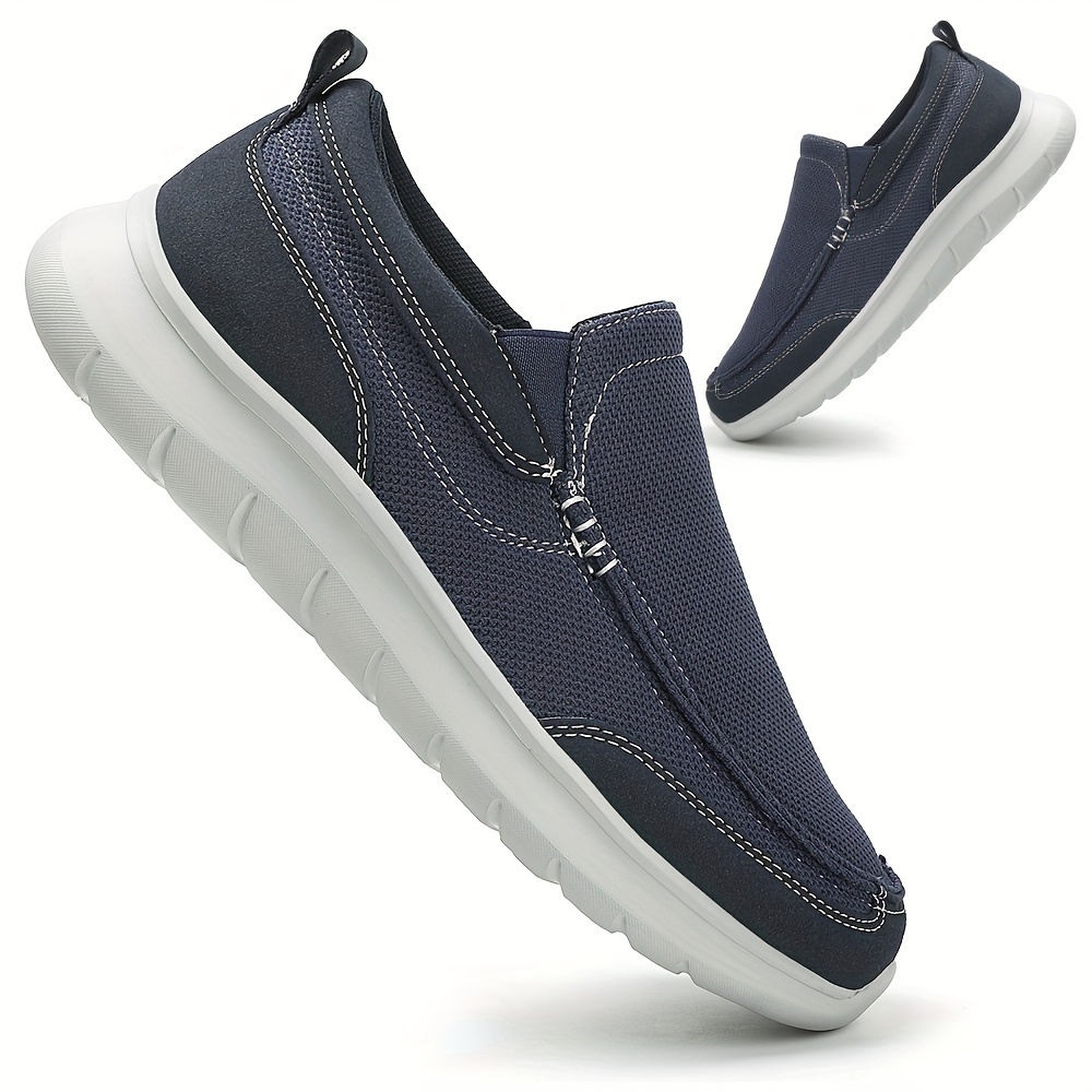 Zapatillas Sin Cordones Hombre Decathlon Zapatillas Sin Cordones Para  Hombre Transpirables, De Malla, Cómodas, Ideales Para Verano, Tallas  39-45