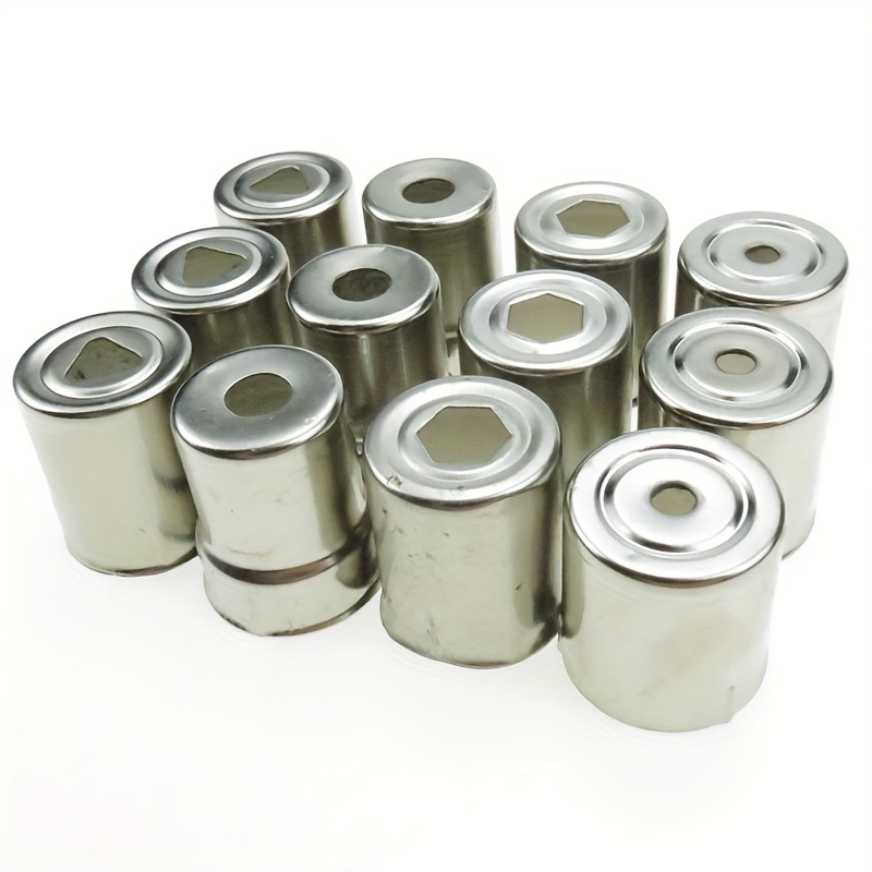12PCS Stainless Steel Magnetron Caps for Microwave Replacement Parts