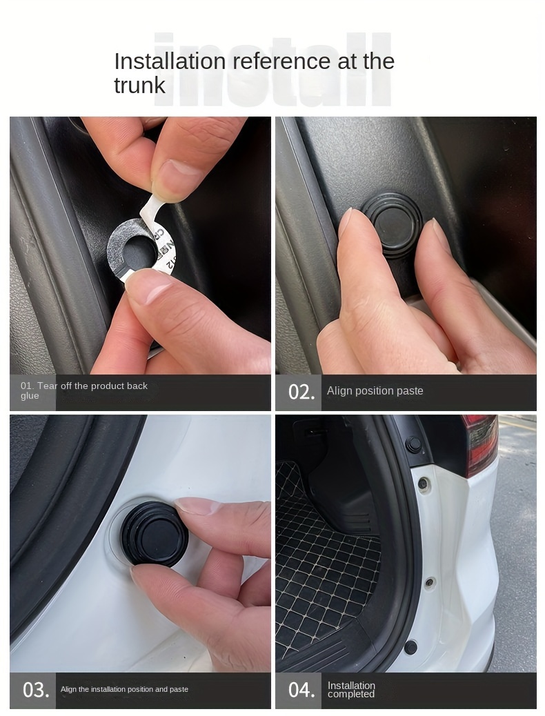 Joints Anti-choc pour porte de voiture, 10 pièces, tampons d