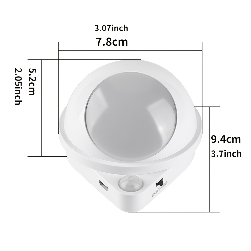 Water Drop 360 Degree Rotating Night Light Human Body Temu Canada