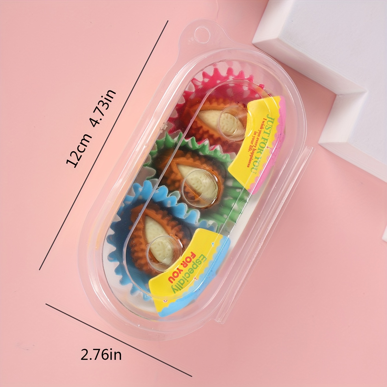 Durian Fruit Cartoon Shaped Eraser, Back To School, School