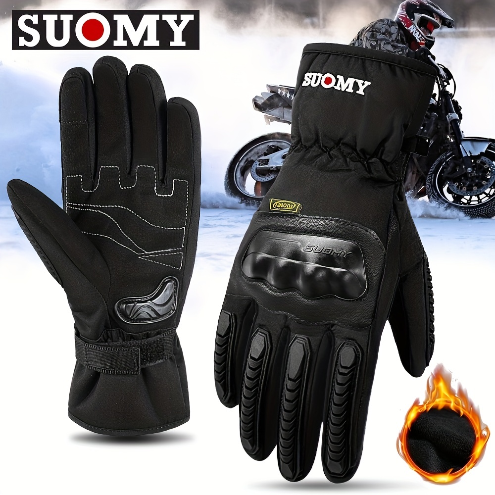 guantes moto invierno,guantes calefactables moto Guantes Térmicos de  invierno para hombre, manoplas de Moto con calefacción eléctrica, pantalla  táctil,guantes calefactables batería, esquí
