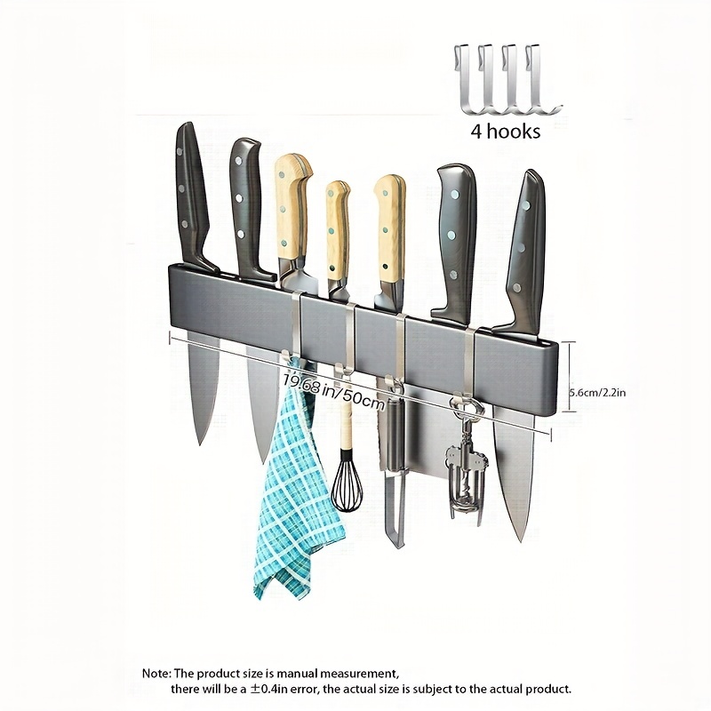 Knife rack magnetic 50 cm 