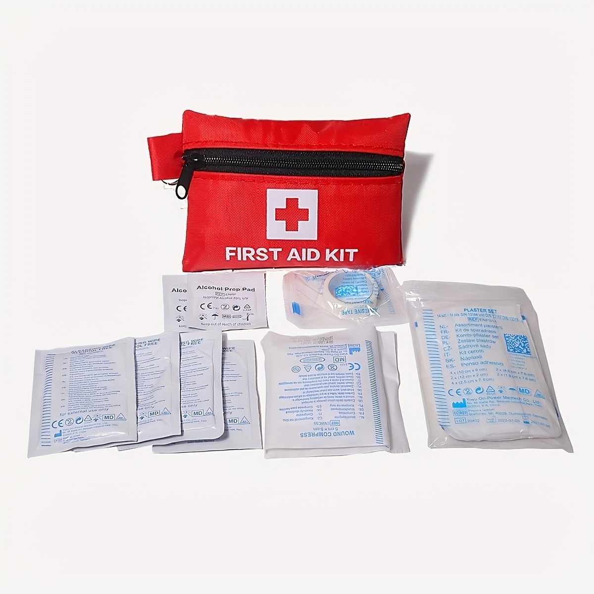 Portable Emergency First Aid Kit, Multipurpose Survival Kit With