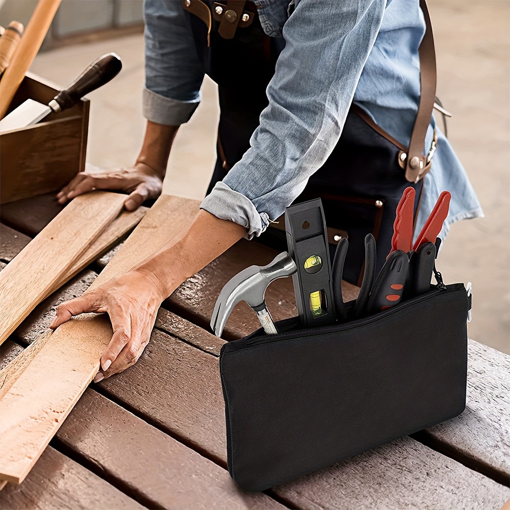 1 Pièce Sac À Fermeture Éclair À Outils, Petit Sac De Travail, Sac