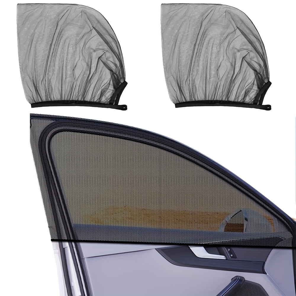 Acheter Rideaux pare-soleil universels pour vitres latérales de voiture,  Protection répulsive contre les moustiques, filet en maille, accessoires  automobiles