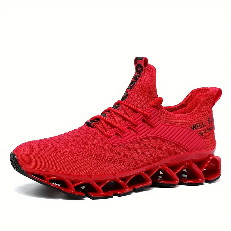 fashion mesh breathable low top chunky sneakers comfortable solid color running shoes womens footwear details 3