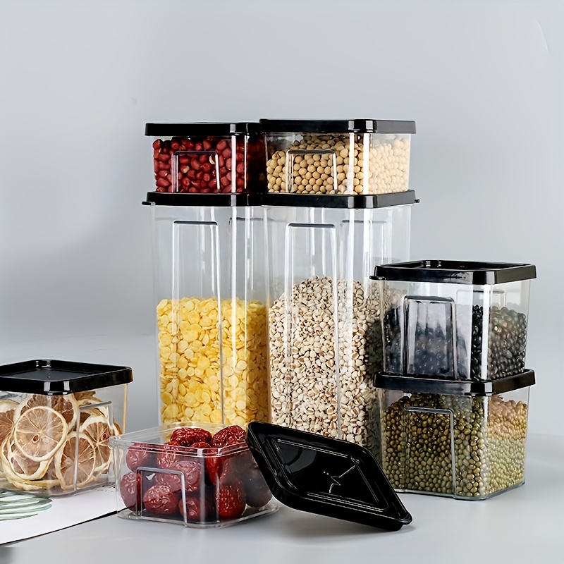 Wall Mounted Food Storage Airtight Container Kitchen Cereal - Temu