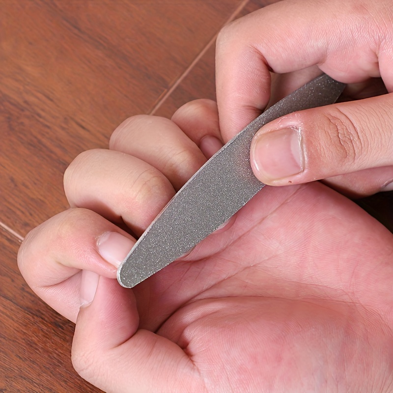 Metal Knife Sharpening Stone Handheld Garden Shear Scissors Sharpener with  Lid Pocket Speedy Sharp Knife Shear Sharpener - AliExpress