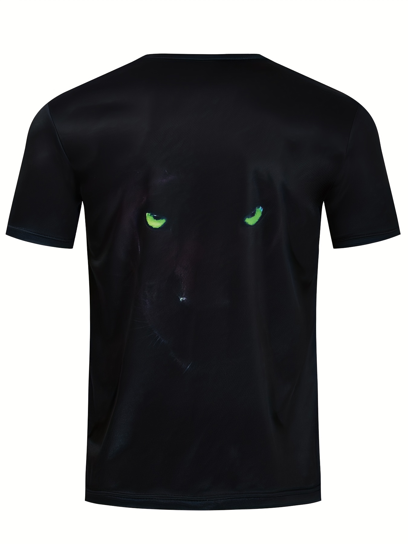 Men's Leopard Graphic T Shirt 3D Print Breathable Summer Outdoors