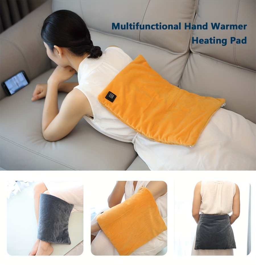 Electric Blanket Heated Throw Cordless Heating Pad Portable Heated Blanket